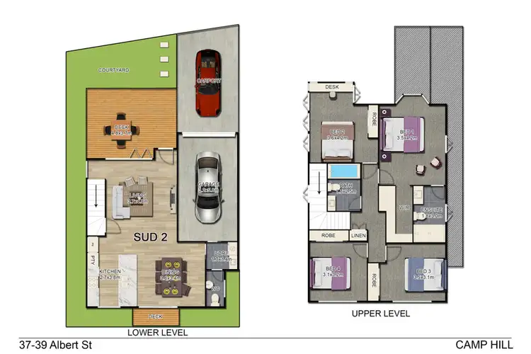 Floorplan of Homely house listing, 39A Albert st, Camp Hill QLD 4152