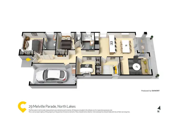 Floorplan of Homely house listing, 29 Melville Parade, North Lakes QLD 4509