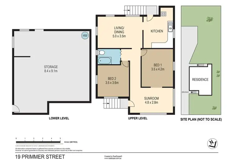 Floorplan of Homely house listing, 19 Primmer Street, Coorparoo QLD 4151