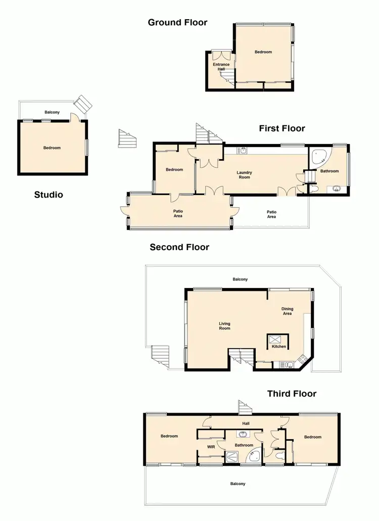 Floorplan of Homely house listing, 15 Burow Road, Waterford West QLD 4133