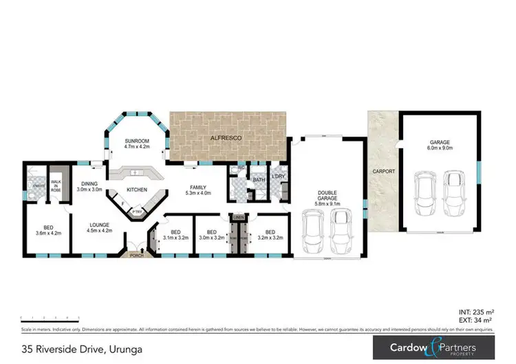 Floorplan of Homely house listing, 35 Riverside Drive, Urunga NSW 2455
