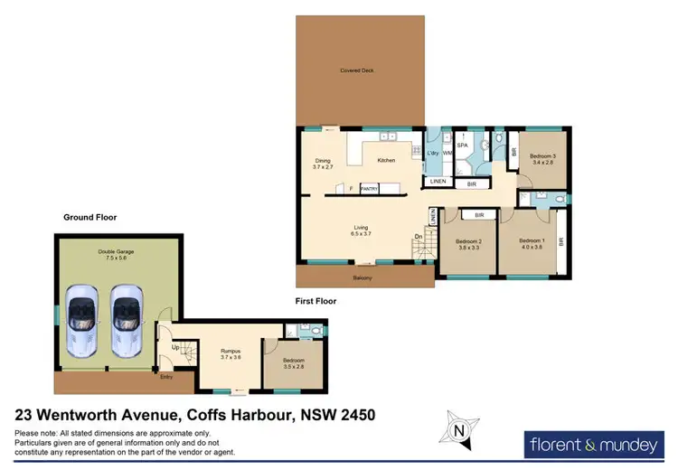 Floorplan of Homely house listing, 23 Wentworth Avenue, Coffs Harbour NSW 2450