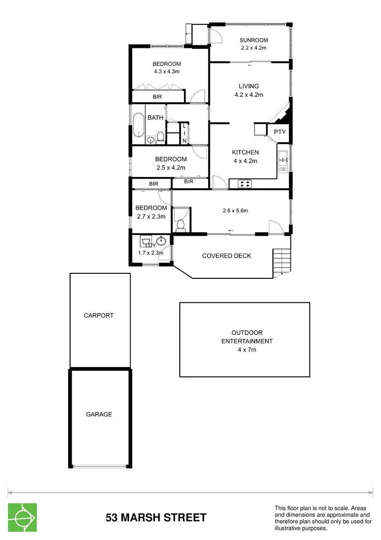 Floorplan of Homely house listing, 53 Marsh Street, Armidale NSW 2350