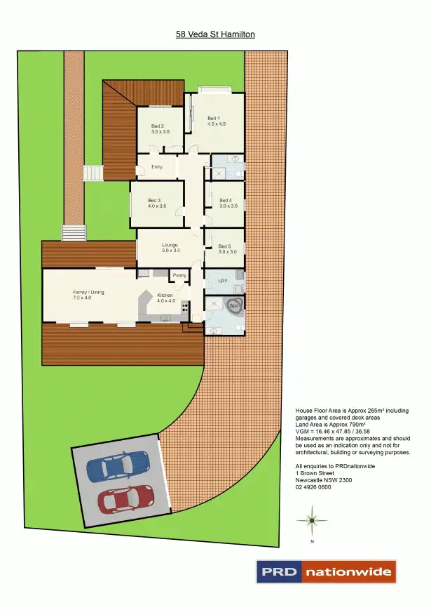 Floorplan of Homely house listing, 58 Veda Street, Hamilton NSW 2303