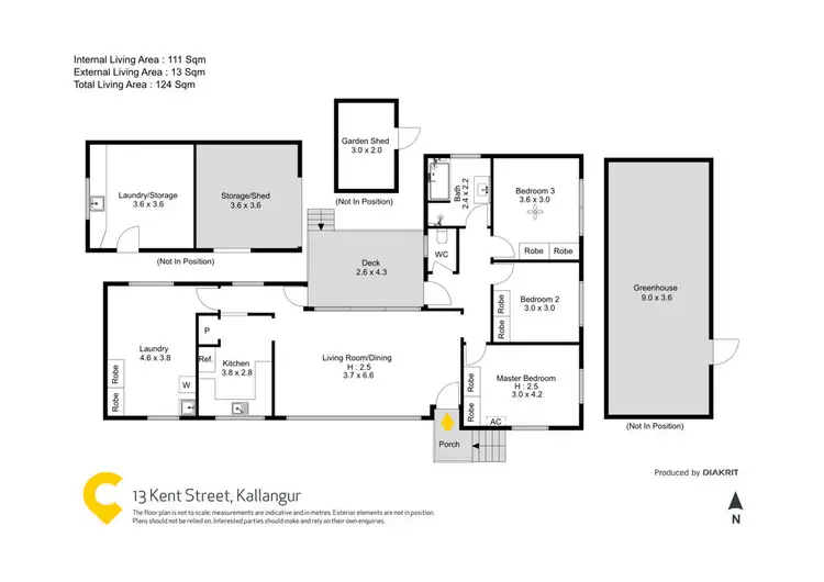 Floorplan of Homely house listing, 13 Kent Street, Kallangur QLD 4503