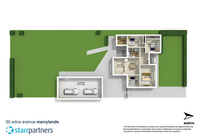 Floorplan of Homely house listing, 65 Edna Avenue, Merrylands NSW 2160