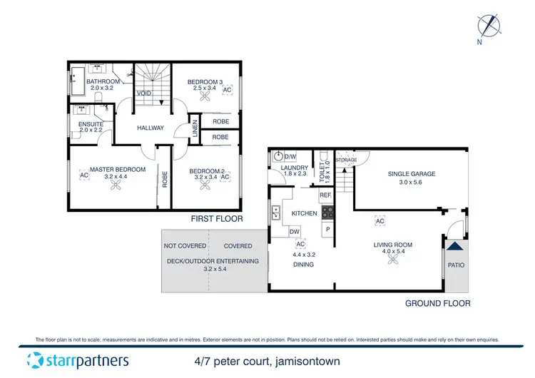 Floorplan of Homely townhouse listing, 4/7 Peter Court, Jamisontown NSW 2750
