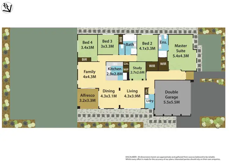 Floorplan of Homely house listing, 97 Ridgeline Drive, The Ponds NSW 2769
