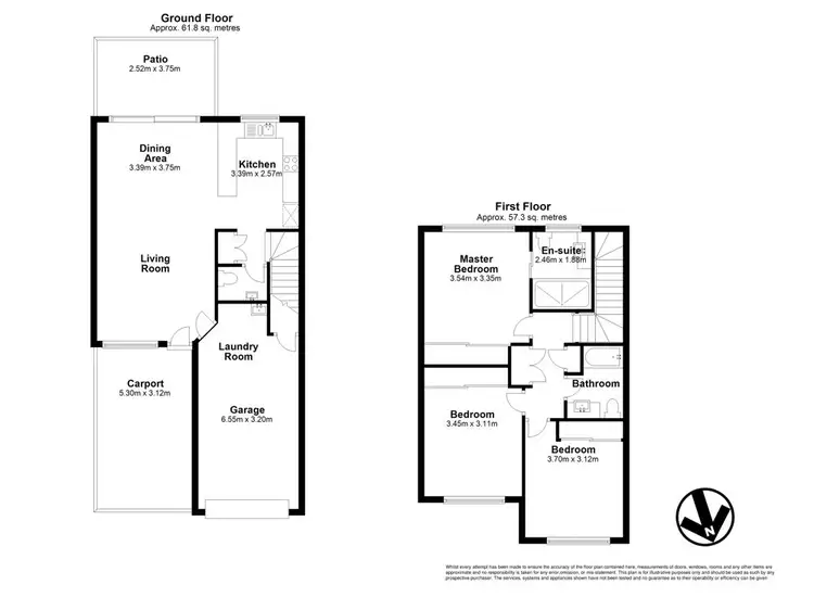 Floorplan of Homely townhouse listing, 67/245 Handford Road, Taigum QLD 4018