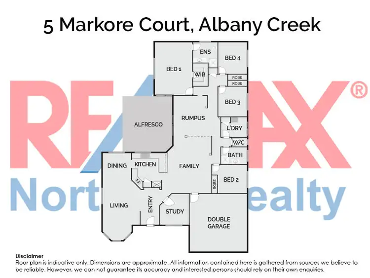 Floorplan of Homely house listing, 5 Markore Court, Albany Creek QLD 4035