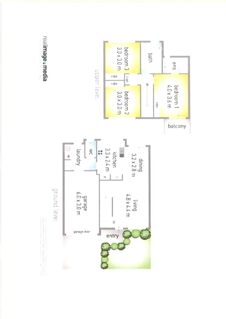 Floorplan of Homely townhouse listing, Address available on request