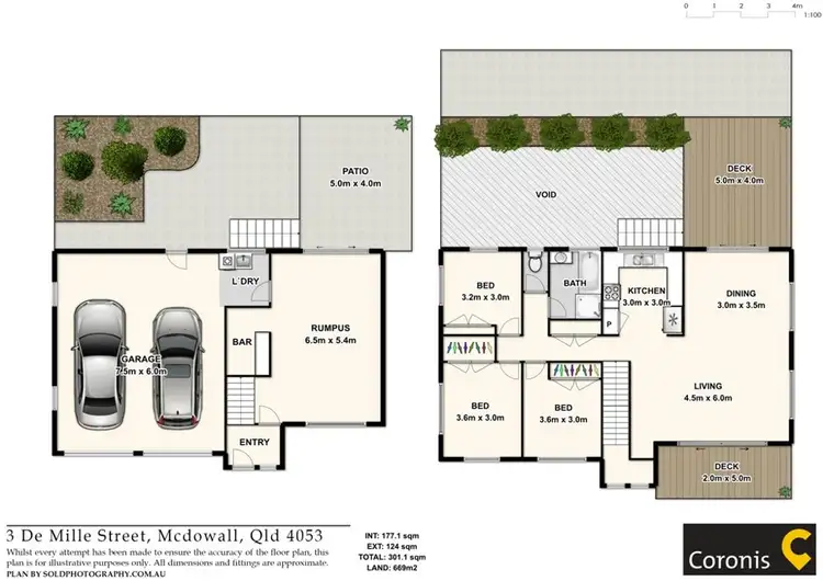 Floorplan of Homely house listing, 3 De Mille Street, Mcdowall QLD 4053