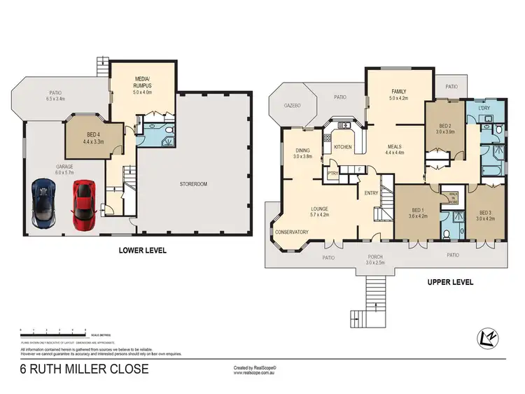 Floorplan of Homely house listing, 6 Ruth Miller Close, Fig Tree Pocket QLD 4069