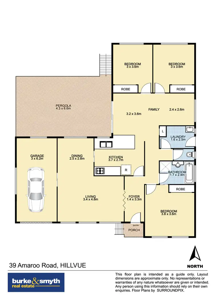 Floorplan of Homely house listing, 39 Amaroo Road, Tamworth NSW 2340