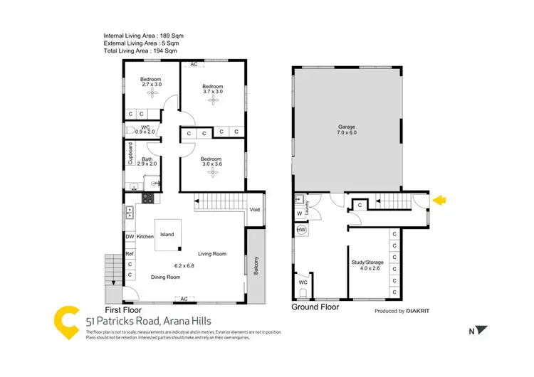 Floorplan of Homely house listing, 51 Patricks Road, Arana Hills QLD 4054
