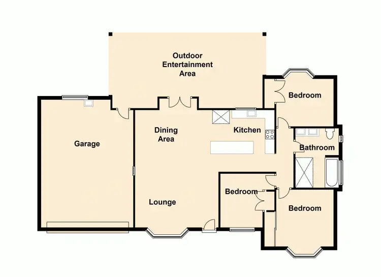 Floorplan of Homely house listing, 7 Diane Court, Deception Bay QLD 4508