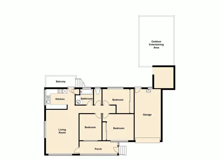 Floorplan of Homely house listing, 3 Darren Drive, Slacks Creek QLD 4127