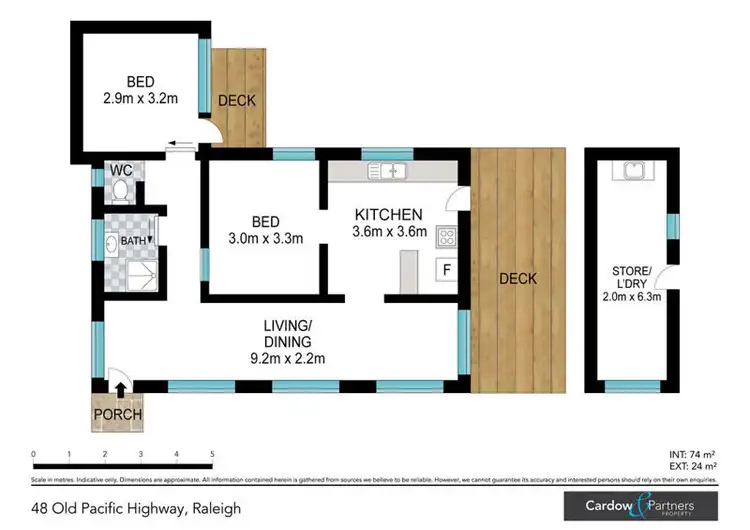Floorplan of Homely house listing, 48 Old Pacific Highway, Raleigh NSW 2454