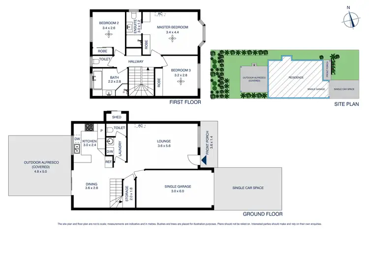 Floorplan of Homely townhouse listing, 19/12 Sinclair Avenue, Blacktown NSW 2148