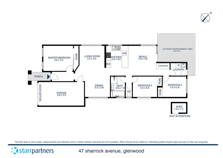 Floorplan of Homely house listing, 47 Sharrock Avenue, Glenwood NSW 2768