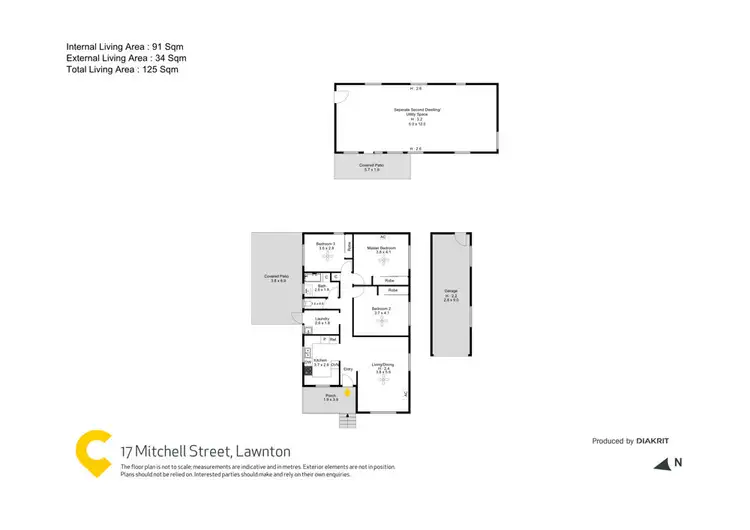 Floorplan of Homely house listing, 17 Mitchell Street, Lawnton QLD 4501