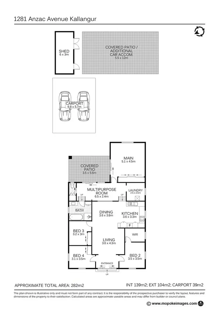 Floorplan of Homely house listing, 1281 Anzac Avenue, Kallangur QLD 4503