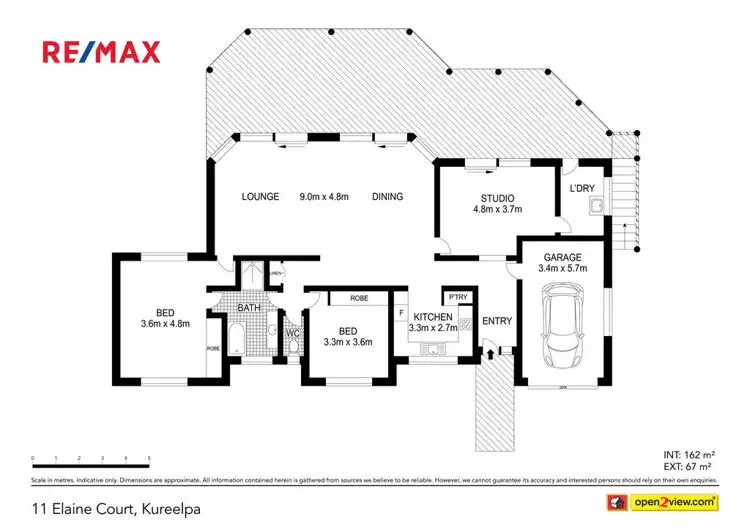 Floorplan of Homely rural property listing, 11 Elaine Close, Kureelpa QLD 4560