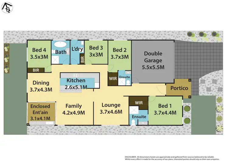 Floorplan of Homely house listing, 32 Everglades Street, The Ponds NSW 2769