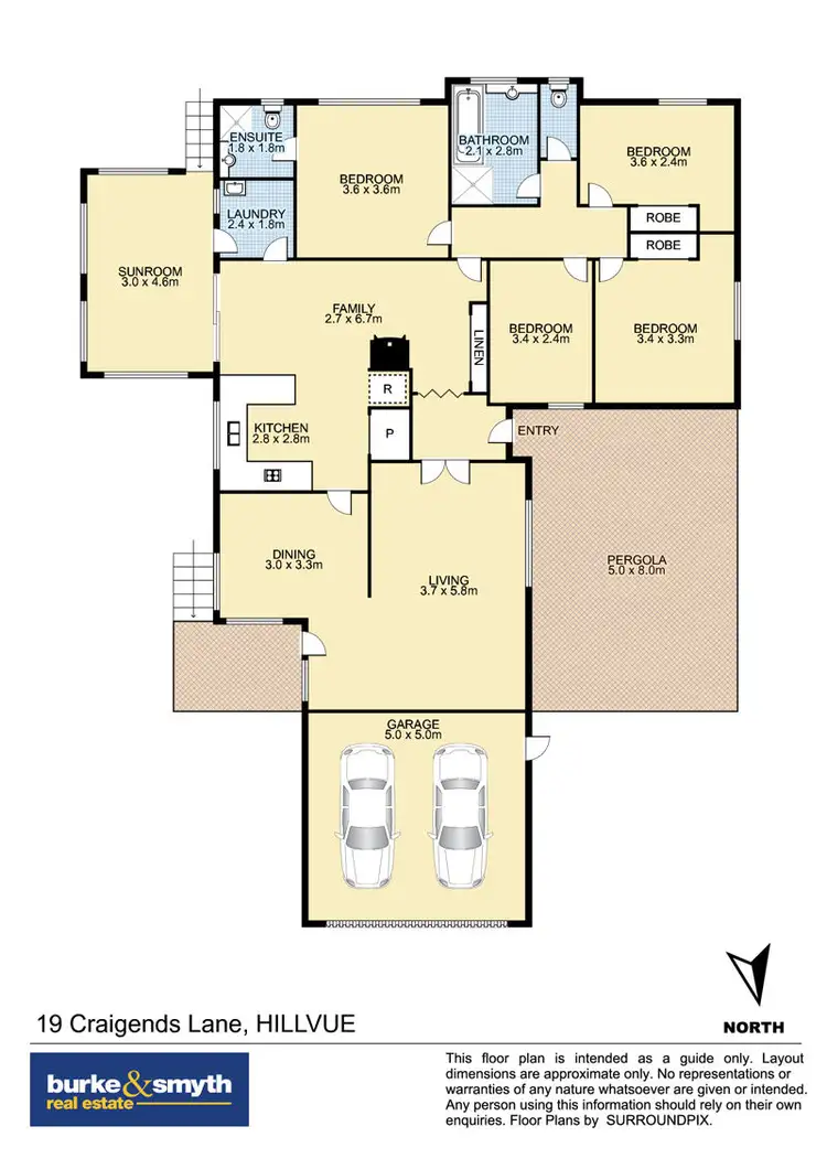 Floorplan of Homely house listing, 19 Craigends Lane, Tamworth NSW 2340