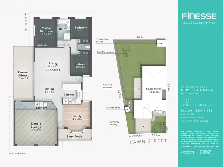 Floorplan of Homely house listing, 42 Fawn Street, Upper Coomera QLD 4209