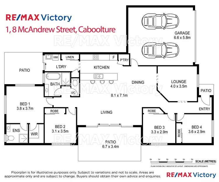 Floorplan of Homely house listing, 8 McAndrew Street, Caboolture QLD 4510