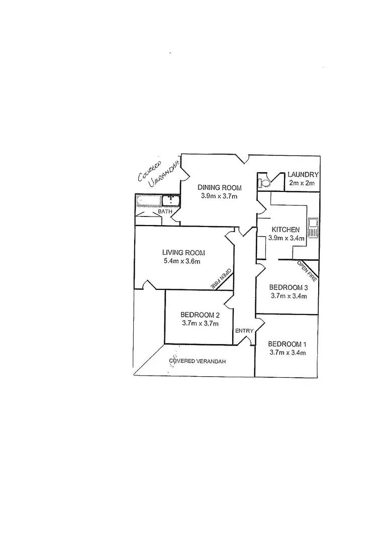 Floorplan of Homely house listing, 36 Petit Street, Yass NSW 2582