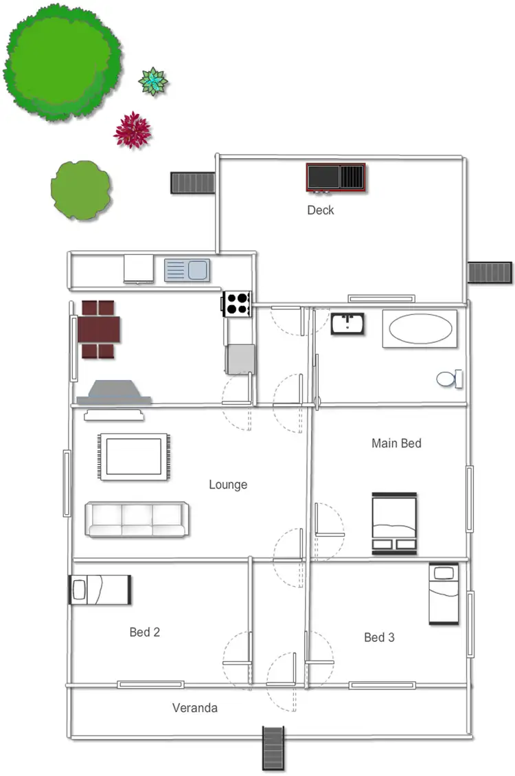 Floorplan of Homely house listing, 19 Hume St, Yass NSW 2582