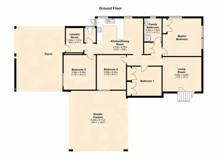 Floorplan of Homely house listing, 36 Tolmie Street, Zillmere QLD 4034