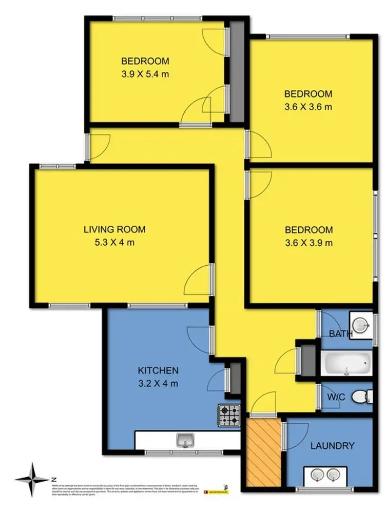 Floorplan of Homely house listing, 16 Thomas Street, Colac VIC 3250