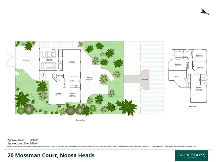 Floorplan of Homely house listing, 20 Mossman Court, Noosa Heads QLD 4567
