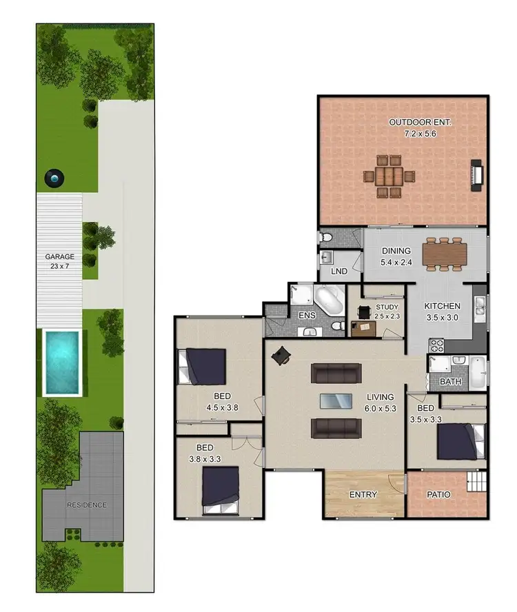 Floorplan of Homely house listing, 8 Wallace Road, Vineyard NSW 2765
