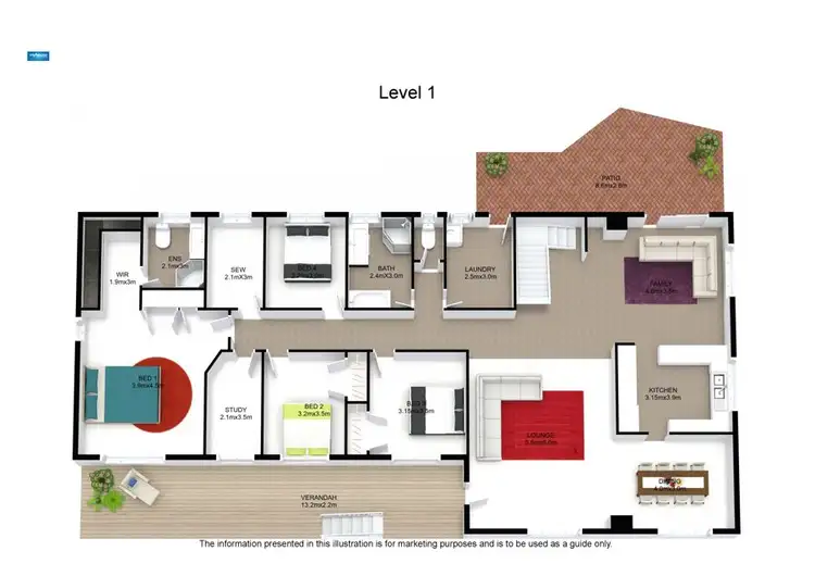 Floorplan of Homely house listing, 12 Koala Drive, Gowrie Junction QLD 4352
