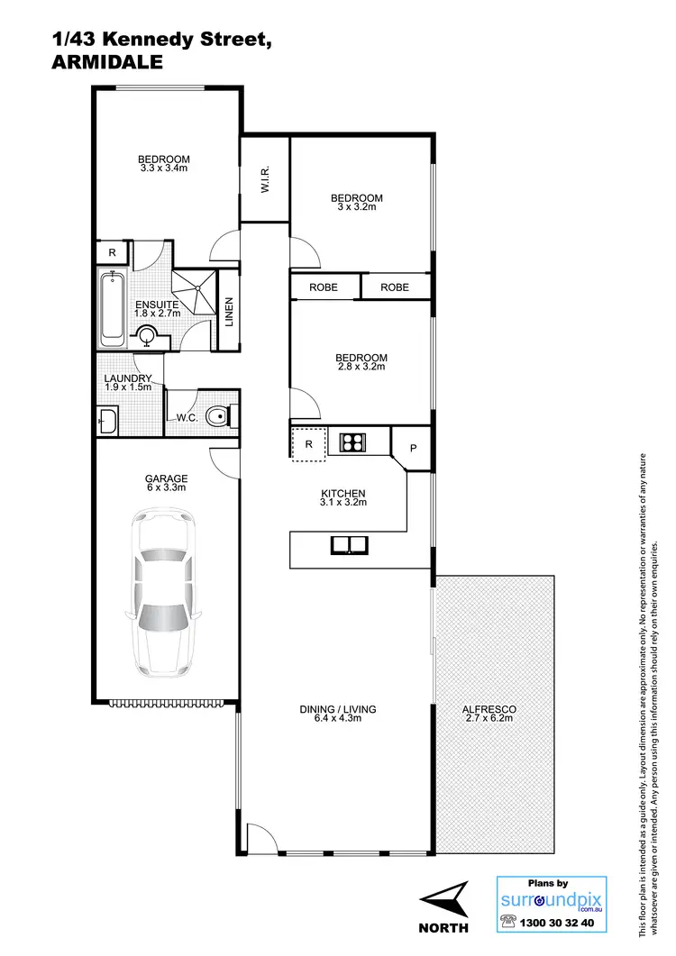 Floorplan of Homely unit listing, Address available on request