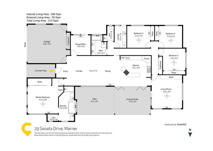 Floorplan of Homely house listing, 29 Sonata Drive, Warner QLD 4500