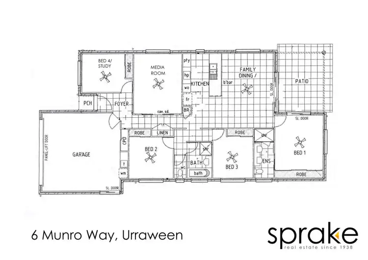 Floorplan of Homely house listing, 6 Munro Way, Urraween QLD 4655
