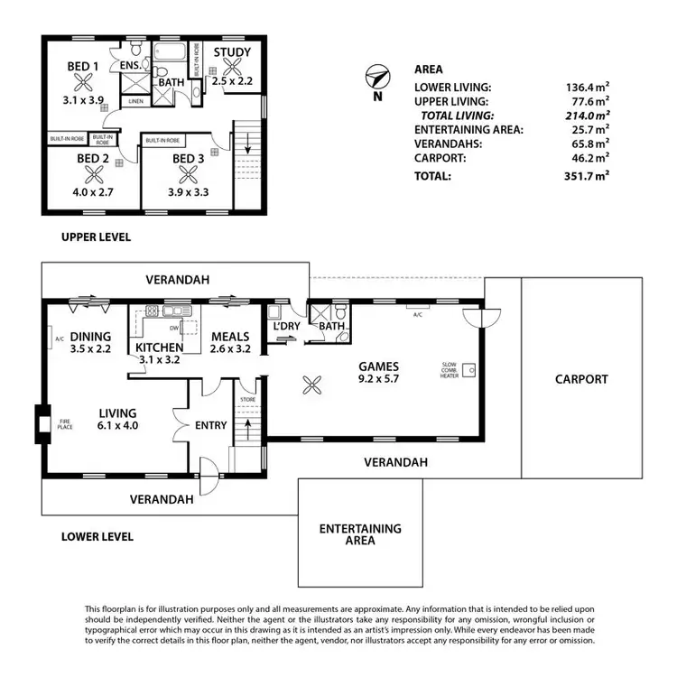 Floorplan of Homely house listing, 34 Gleneagles Road, Mount Osmond SA 5064