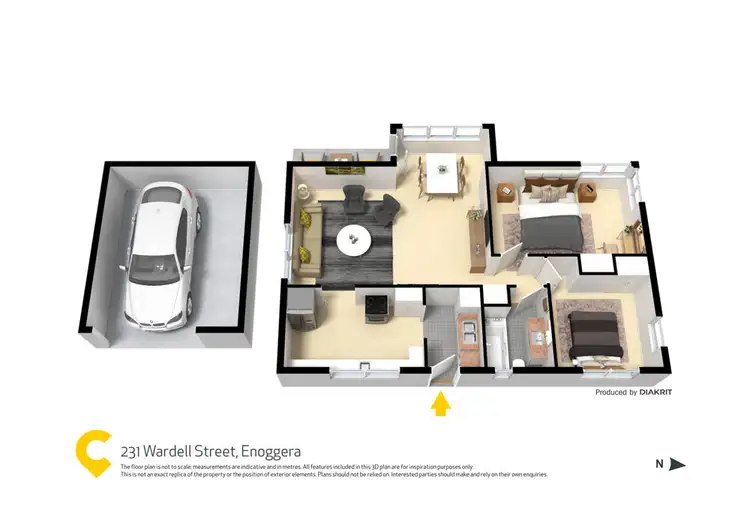 Floorplan of Homely house listing, 231 Wardell Street, Enoggera QLD 4051