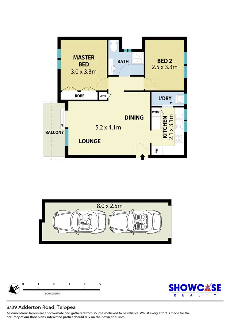 Floorplan of Homely unit listing, 8/31-39 Adderton Rd, Telopea NSW 2117