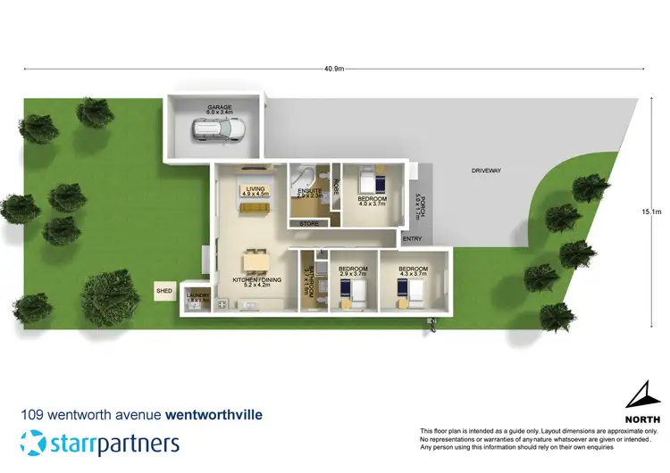 Floorplan of Homely house listing, 109 Wentworth Avenue, Wentworthville NSW 2145