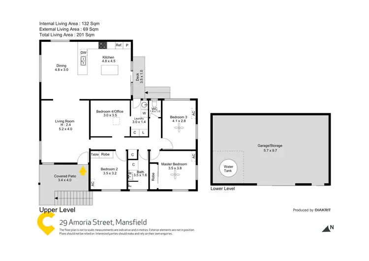 Floorplan of Homely house listing, 29 Amoria Street, Mansfield QLD 4122