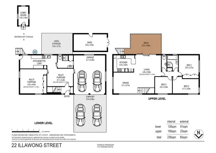 Floorplan of Homely house listing, 22 Illawong Street, Zillmere QLD 4034