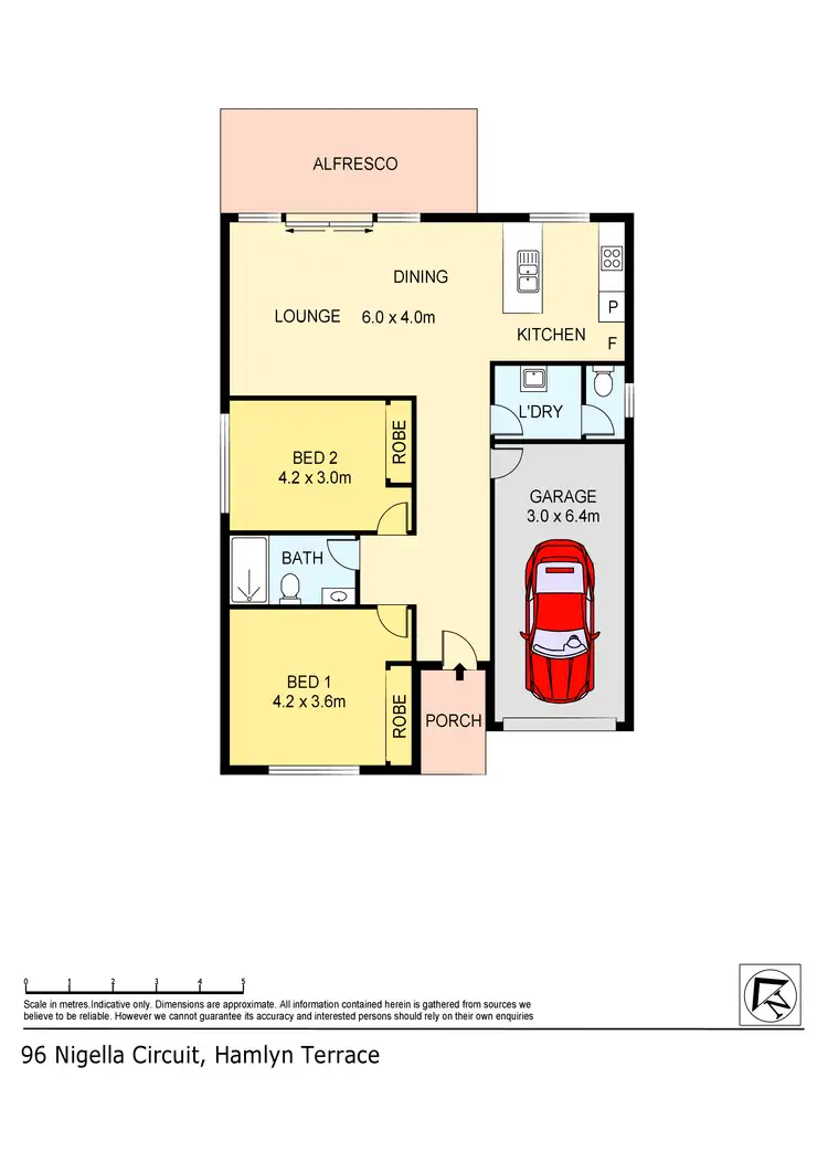Floorplan of Homely house listing, 96 Nigella Circuit, Hamlyn Terrace NSW 2259