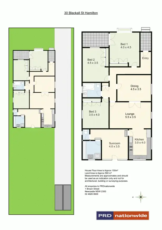 Floorplan of Homely house listing, 30 Blackall Street, Hamilton NSW 2303