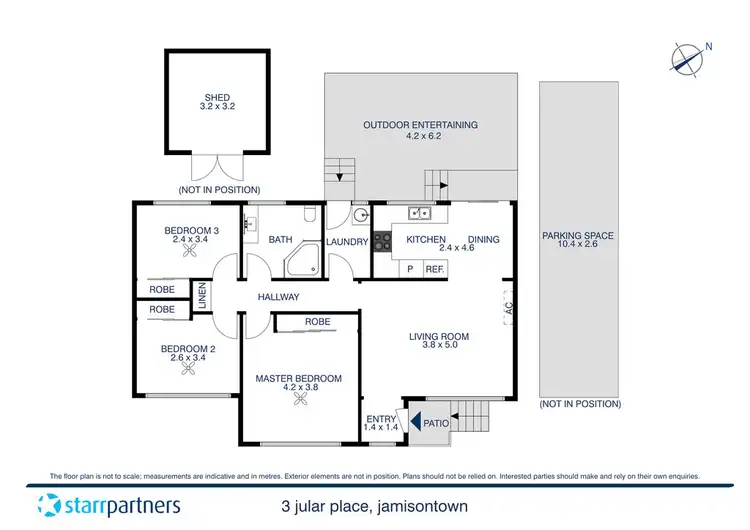 Floorplan of Homely house listing, 3 Jular Place, Jamisontown NSW 2750